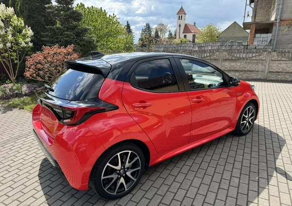 Toyota Yaris cena 72900 przebieg: 11000, rok produkcji 2021 z Dobczyce małe 232